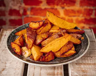 Streat potatoes con tomino fuso
