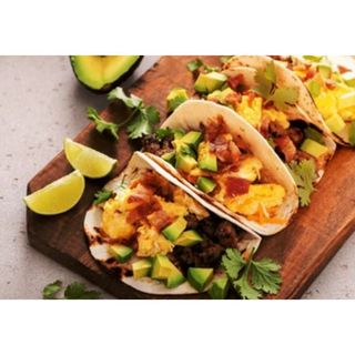 Bacon, Eggs, Cheese & Avocado Sandwich