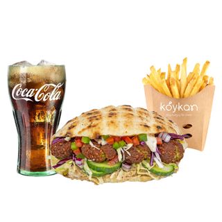 (Vege) Baba Ghanoush flatbread Menu