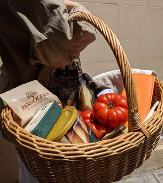 Cesta De Pícnic Para El Monte