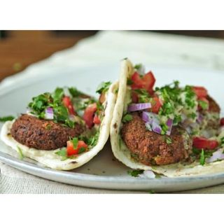 Pan pita falafel