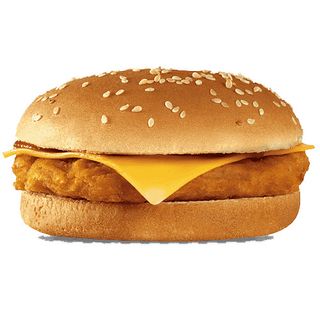 Hamburguesa de Pollo con Queso
