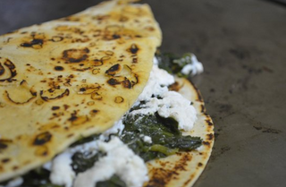Piadina ricotta e spinaci