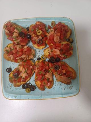 Posne Bruschette sa lososom 350 gr