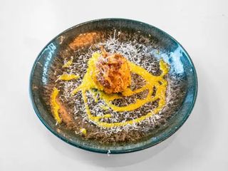 Frittattina di pasta alla carbonara