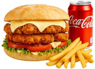 Menù doppio chicken burger