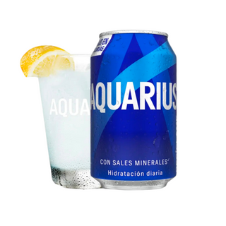 Aquarius Limón lata 330ml.