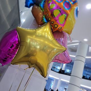 Balon z helem - GWIAZDKA