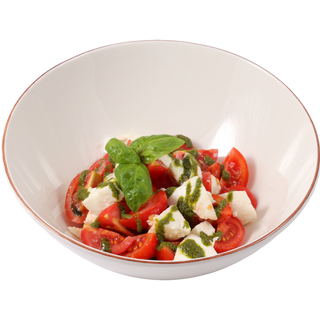 Салата Капрезе с биволска моцарела (350г)