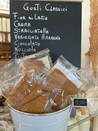 Confezione 5 cialde ventaglio