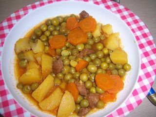 Porc À La Pomme De Terre Au Petit Pois