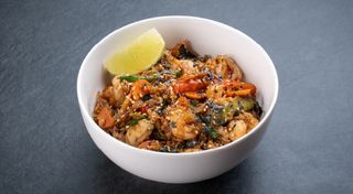 Локшина Фунчоза смажена з креветками (0,250 г)