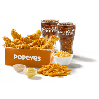 Menú 10 tenders + 2 combos 