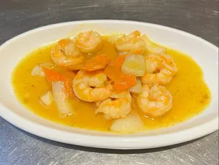 Gamberetti al curry