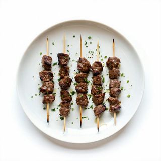 Arrosticini fatti a mano