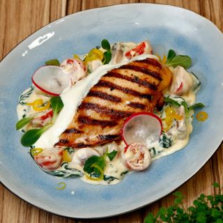 Куриное филе с сырной начинкой