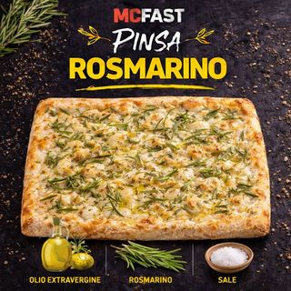 PINSA--ROSMARINO
