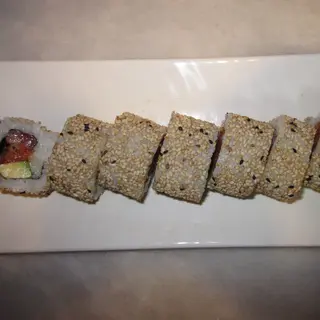 68-Uramaki Atún, Aguacate Y Sésamo (8 Pzs.)