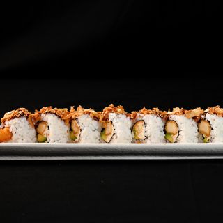 19.- Rolls De Pollastre Arrebossat, Alvocat,  Philadelphia, Ceba Fregida