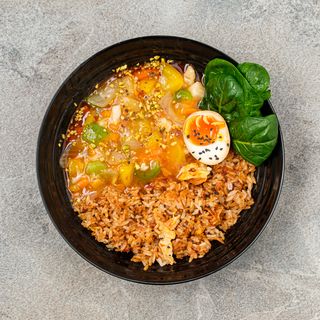 21. Piletina gombao s rižom ljuto