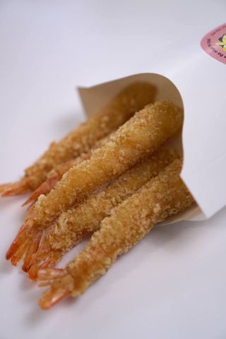 Креветульки Фрі (10шт) + соус на вибір 