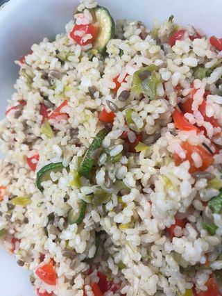 Farro con verdure di stagione