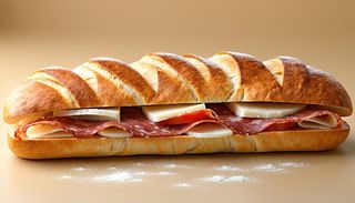Panino bresaola, mozzarella e pomodoro