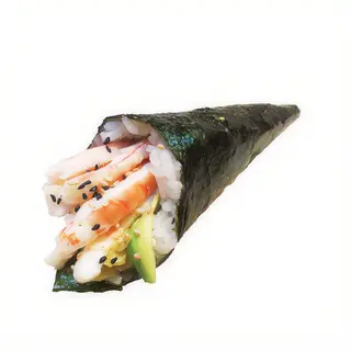 34. Gambas aguacate tobiko