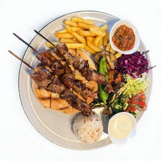 Grill shish agnello