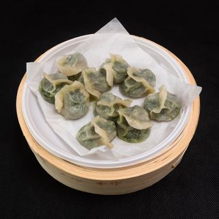 Pierogi ze szpinakiem i serem