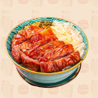 82 Donburi con Anatra Pechinese