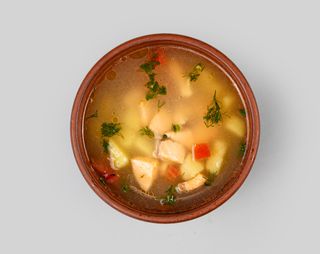 Уха из семги...