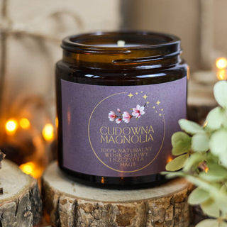 Świeca sojowa CUDOWNA MAGNOLIA