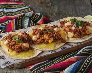Tacos de pulled pork