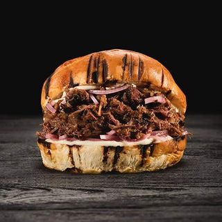 Burger Cheek to cheek