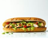 Bocadillo De Pollo Mojo Verde