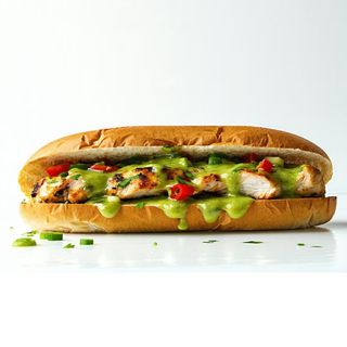 Bocadillo De Pollo Mojo Verde