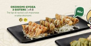 Okonomi gyoza 3 sisters