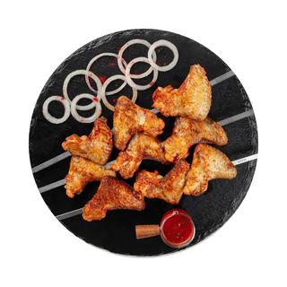 ШАШЛЫК ИЗ КУРИНЫХ КРЫЛЫШЕК