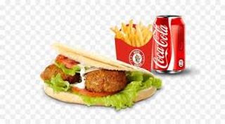 Panino falafel menù