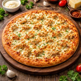 Chicken Cheese pizza  /პიცა ქათმით