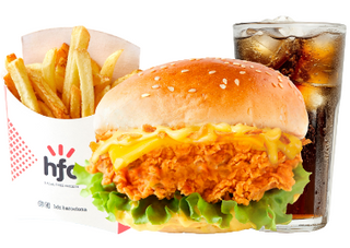 HFC Cheese Burger+1 Comp.+1 Beb.