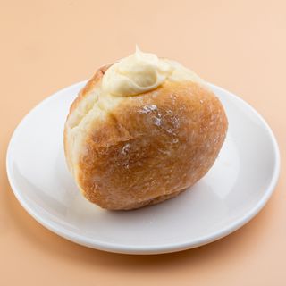 ბერლინური ფუნთუშა ვანილით