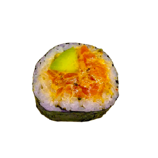 Spicy salmon futomaki (6 uds)