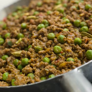 Petits Pois avec Viande Hachée