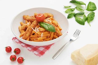 Penne Sauce Rosée Poulet Pané