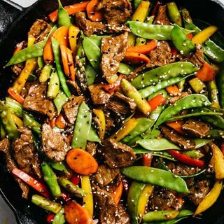 Stir fried beef
