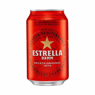 Estrella Damm Cerveza Lata 33cl