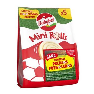 Mini Enrrollados de Queso Babybel Pack 5x17 Gr.