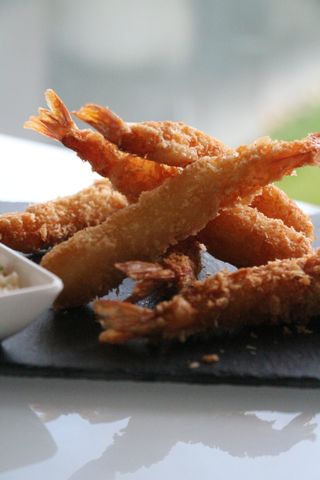 Tempuras de Camarão